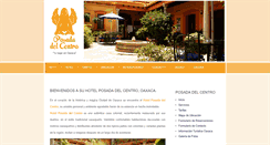Desktop Screenshot of hotelposadadelcentro.com