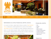 Tablet Screenshot of hotelposadadelcentro.com